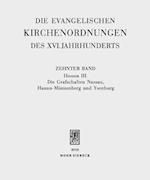 Die evangelischen Kirchenordnungen des XVI. Jahrhunderts