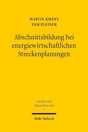 Abschnittsbildung bei energiewirtschaftlichen Streckenplanungen