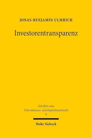 Investorentransparenz