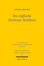 Das englische Disclosure-Verfahren