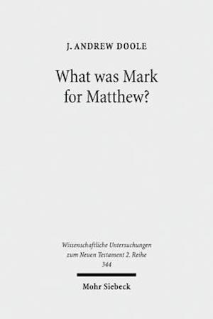 What was Mark for Matthew?