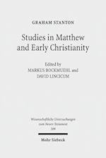 Studies in Matthew and Early Christianity