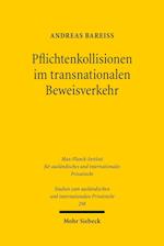 Pflichtenkollisionen im transnationalen Beweisverkehr