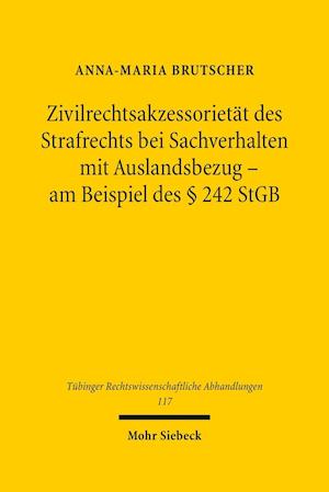 Zivilrechtsakzessorietät des Strafrechts bei Sachverhalten mit Auslandsbezug