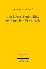 Der Interessenkonflikt im Deutschen Privatrecht