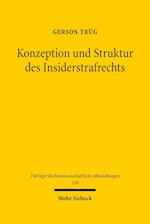 Konzeption und Struktur des Insiderstrafrechts