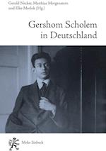 Gershom Scholem in Deutschland