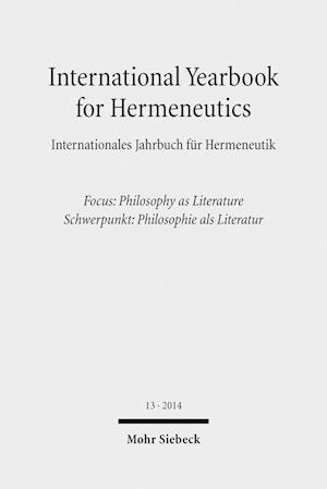 International Yearbook for Hermeneutics / Internationales Jahrbuch für Hermeneutik