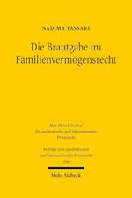 Die Brautgabe im Familienvermögensrecht