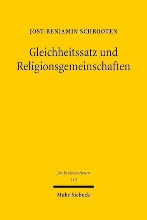 Gleichheitssatz und Religionsgemeinschaften