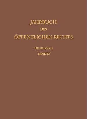 Jahrbuch Des Offentlichen Rechts Der Gegenwart. Neue Folge