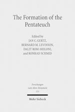 The Formation of the Pentateuch