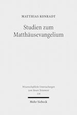 Studien zum Matthäusevangelium