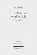 Neuanfang und Kontinuität in Jerusalem