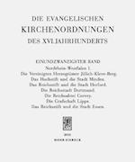 Die evangelischen Kirchenordnungen des XVI. Jahrhunderts