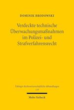 Verdeckte Technische Uberwachungsmassnahmen Im Polizei- Und Strafverfahrensrecht