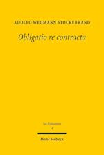 Obligatio re contracta