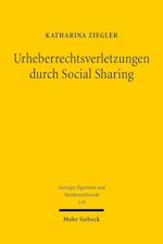 Urheberrechtsverletzungen durch Social Sharing