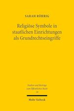 Religiöse Symbole in staatlichen Einrichtungen als Grundrechtseingriffe