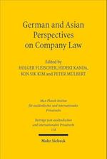 German and Asian Perspectives on Company Law