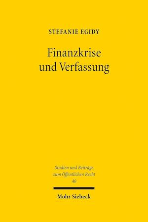 Finanzkrise und Verfassung