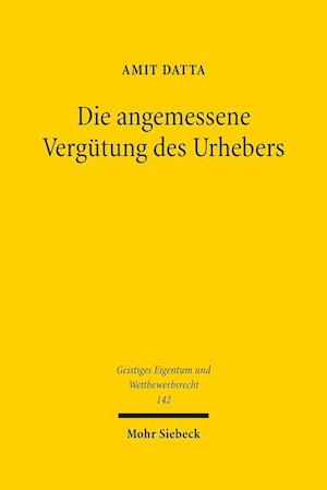 Die angemessene Vergutung des Urhebers