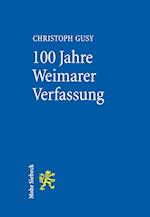 100 Jahre Weimarer Verfassung