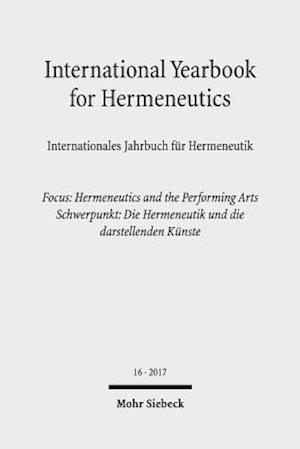 International Yearbook for Hermeneutics / Internationales Jahrbuch für Hermeneutik