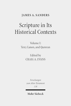 Scripture in Its Historical Contexts