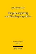 Ehegattensplitting und Genderperspektive