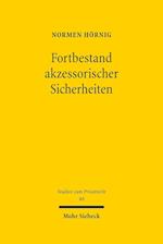 Fortbestand akzessorischer Sicherheiten