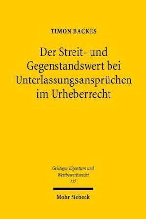 Der Streit- und Gegenstandswert bei Unterlassungsansprüchen im Urheberrecht