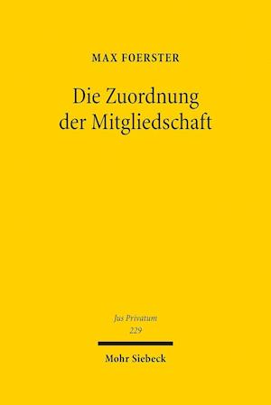 Die Zuordnung der Mitgliedschaft