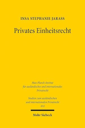 Privates Einheitsrecht