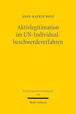 Aktivlegitimation im UN-Individualbeschwerdeverfahren