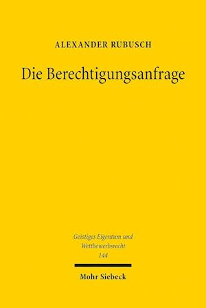 Die Berechtigungsanfrage