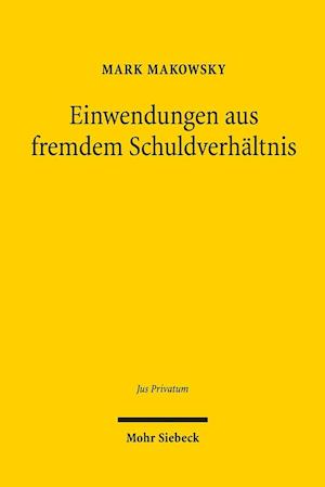 Einwendungen aus fremdem Schuldverhältnis