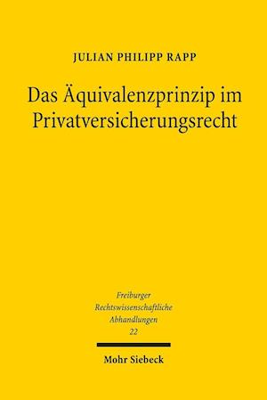 Das Äquivalenzprinzip im Privatversicherungsrecht