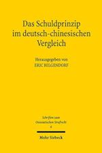 Das Schuldprinzip im deutsch-chinesischen Vergleich