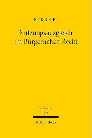 Nutzungsausgleich im Bürgerlichen Recht