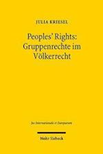 Peoples' Rights: Gruppenrechte im Völkerrecht