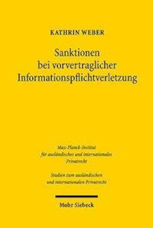 Sanktionen bei vorvertraglicher Informationspflichtverletzung