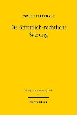 Die öffentlich-rechtliche Satzung