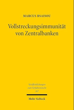 Vollstreckungsimmunität von Zentralbanken