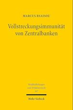 Vollstreckungsimmunität von Zentralbanken