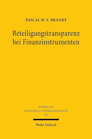 Beteiligungstransparenz bei Finanzinstrumenten