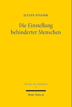 Die Einstellung behinderter Menschen