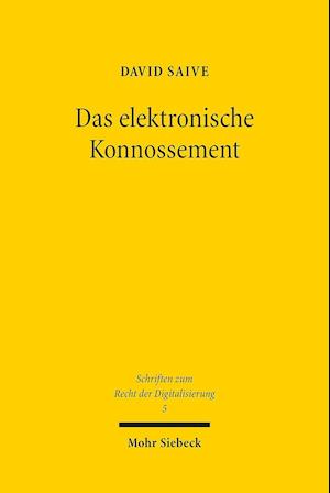 Das elektronische Konnossement