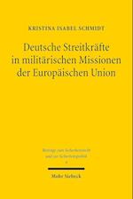 Deutsche Streitkräfte in militärischen Missionen der Europäischen Union