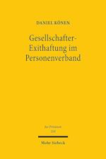 Gesellschafter-Exithaftung im Personenverband